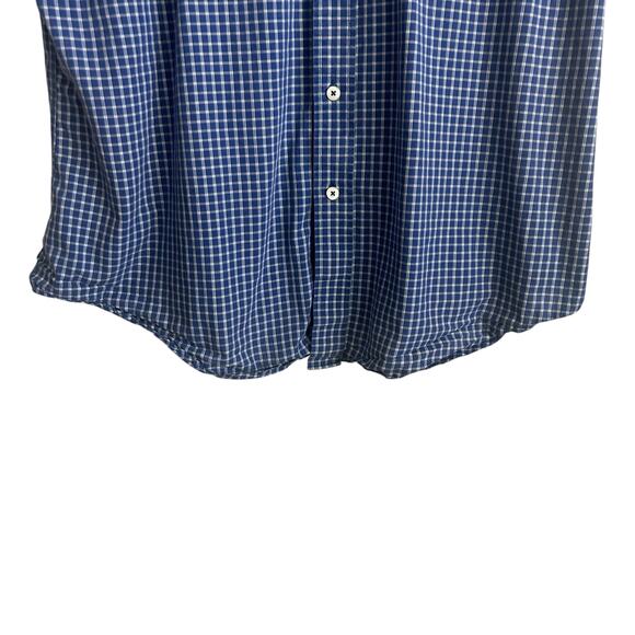 Brooks Brothers Mens Shirt XL Slim Fit Checked Button Up Preppy Office Travel - Picture 9 of 12